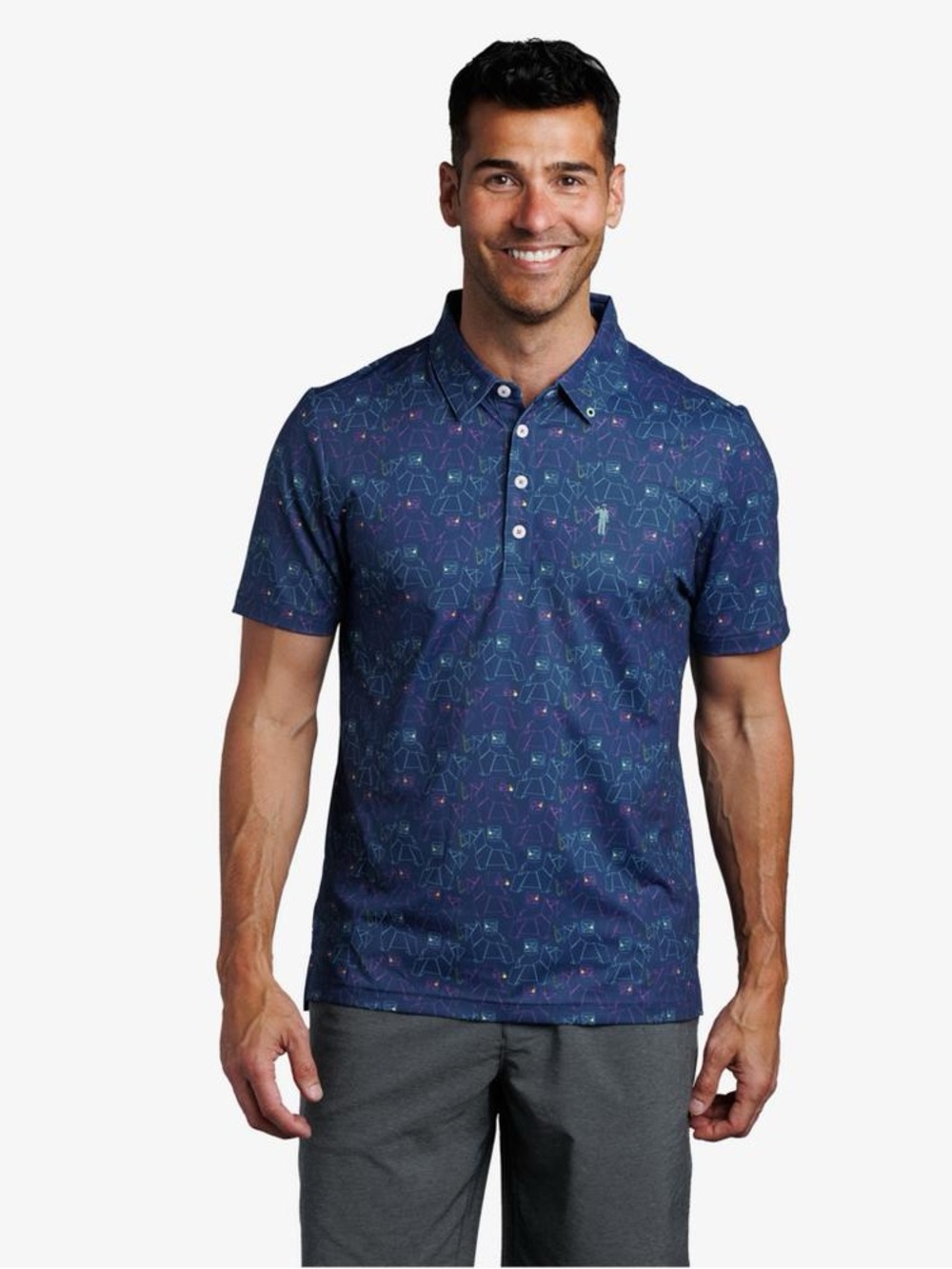 William Murray Scotch Blend Men's Short Sleeve Golf Polo Size Extra Large